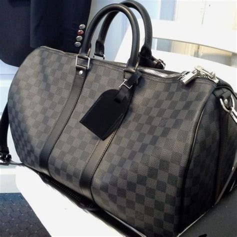 louis vuitton black duffel bags|Louis Vuitton duffle bag price.